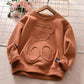 Children’s Long Sleeve T-Shirt – Plus Velvet Warm Bottoming Shirt for Kids