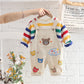 Boys’ Overalls Set – Casual Top & Dungarees Outfit for Kids