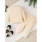Baby Girls 2PCS Christmas Outfit – Merry Christmas Sweatshirt & Pants Set