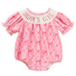 Baby Girl Bowknot Romper – “Daddy’s Girl” Letter Print Bubble Sleeve Jumpsuit