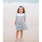 Toddler Girls’ Smocked Dress – Puff Sleeve Lace Princess Party Dress