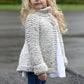 Girls Cardigan Sweater Coat – Warm Knit Outerwear for Kids