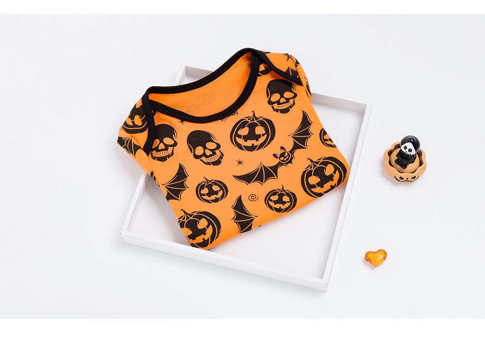 Halloween Baby Romper – Cute Infant Pumpkin & Ghost Outfit for Newborns & Toddlers