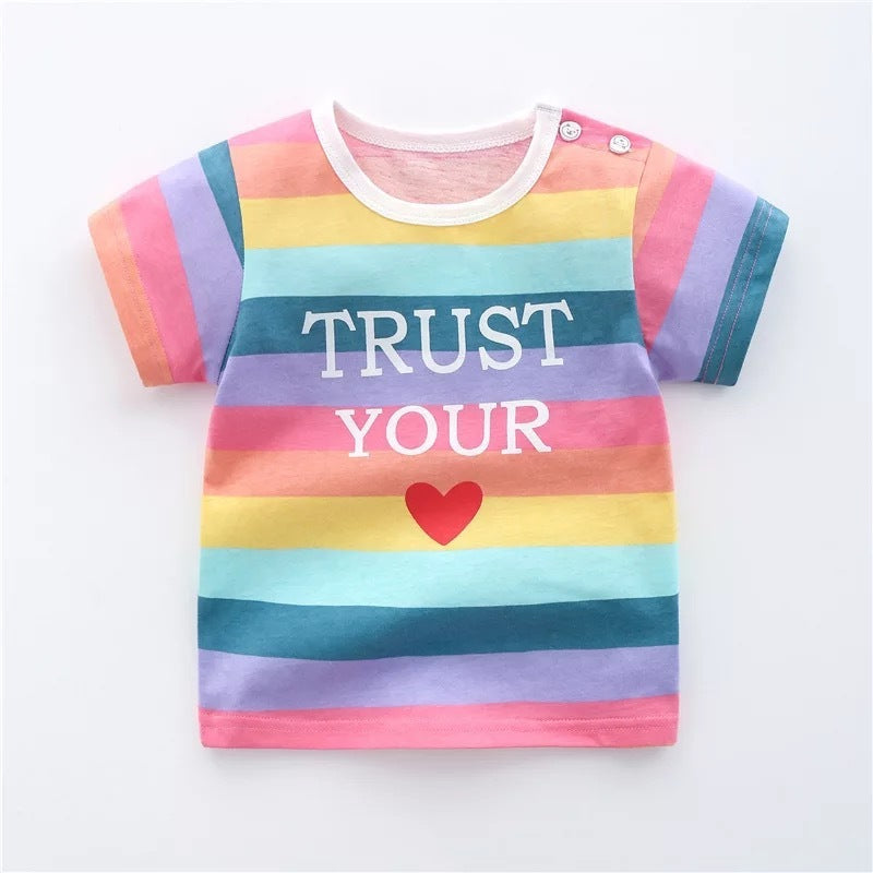 Soft Cotton T-Shirts for Babies & Kids – Comfortable & Breathable
