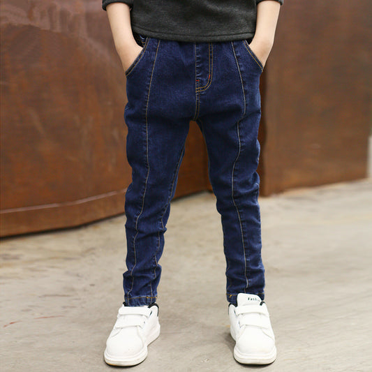 Children’s Stretch Denim Jeans – Comfortable Casual Pants for Boys & Girls