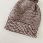 Baby Girl Winter Knitted Outfit – 3-Piece Pullover, Pants & Fur Pom Hat Set