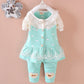 Baby Girl Tracksuit Set – 2-Piece Toddler Outfit with Top and Pants | BibiCola Kids Clothing