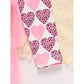 Toddler Girl Long Sleeve Heart Tulle Dress – Valentine & Birthday Party Outfit