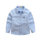 Boys Long-Sleeve Shirts – Casual Cotton Shirts for Children