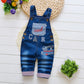 Kids Bib Jeans – Stylish Denim Overalls for Children’s Clothing
