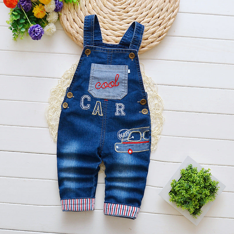 Kids Bib Jeans – Stylish Denim Overalls for Children’s Clothing