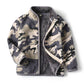 Kids’ Thick Fur Coat – Printed Winter Jacket with Zipper for Boys & Girls