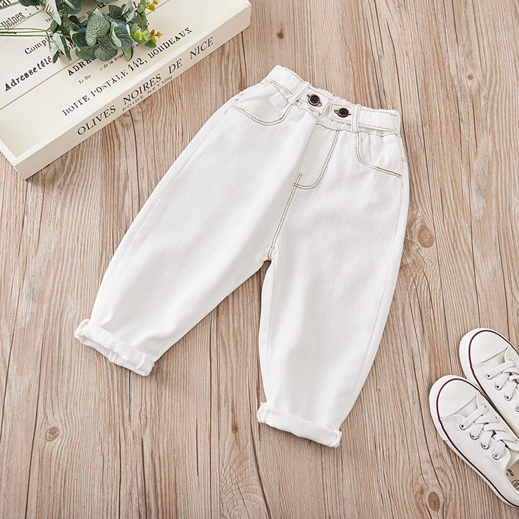 All-Match Kids Harlan Jeans – Stylish Denim Pants for Boys & Girls