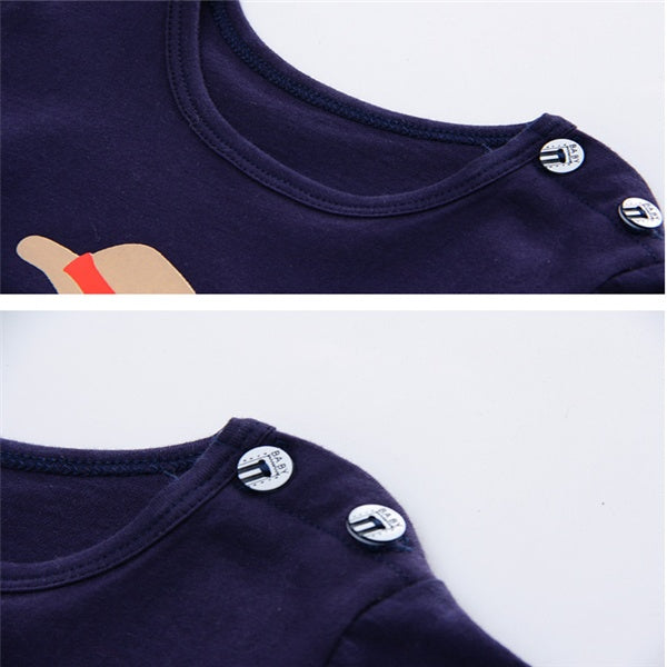 Cartoon Baby Clothing Sets – Summer T-Shirt Outfits for Boys & Girls