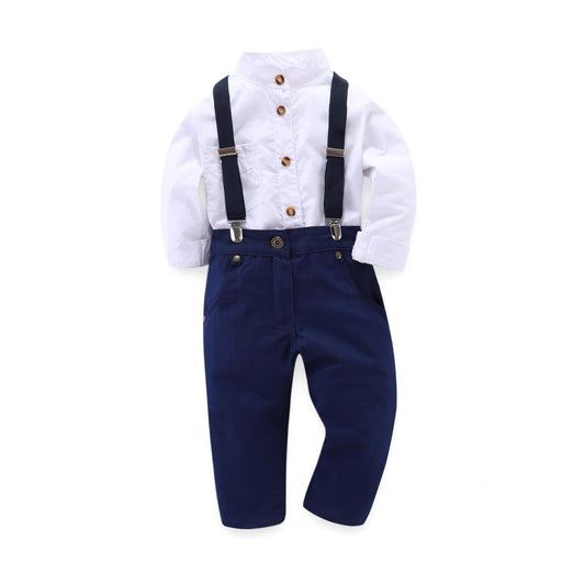 Boys' Fashionable Gentleman Suit – Classic Children’s Formal Outfit