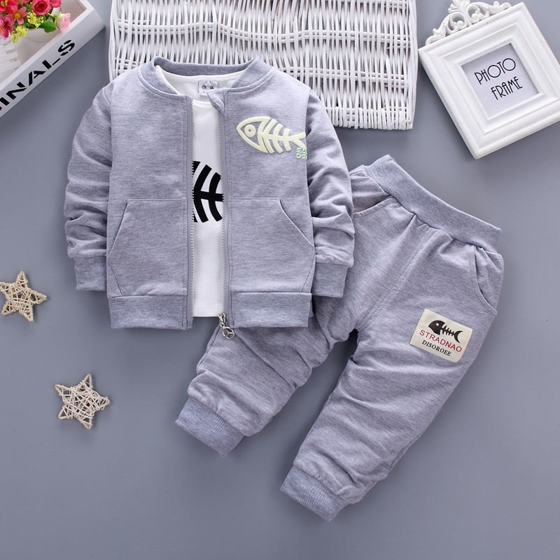 Kids' 3-Piece Outfit Set – Stylish Children’s Clothing for Boys & Girls