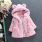 Girls Fur Coat –  Warm Autumn & Winter Jacket for Kids
