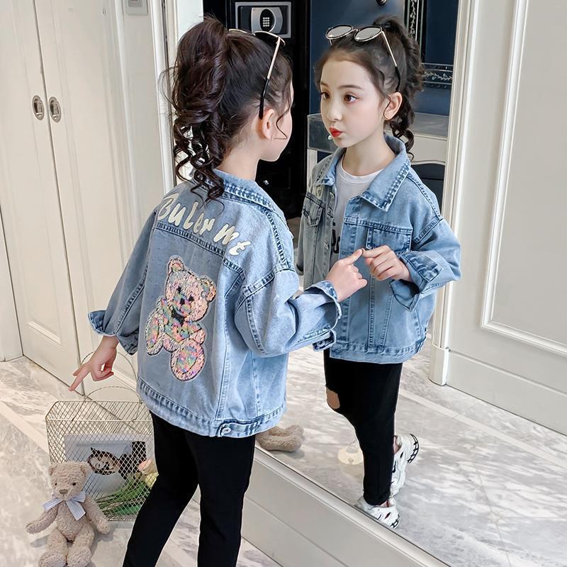 Cartoon Denim Jacket – Children’s Cute Tops & Outerwear