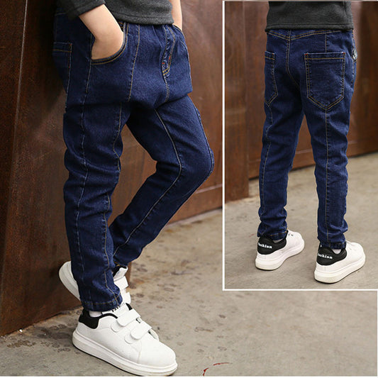Children’s Stretch Denim Jeans – Comfortable Casual Pants for Boys & Girls