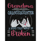 Kid's Grandma and Granddaughter Outfit – Letter & Heart Print Long Sleeve Top and Pants Set (2-Piece Loungewear)
