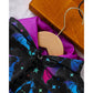 Little Girls 2PCS Halloween Outfit – Sleeveless Tulle Dress with Hooded Cloak Set