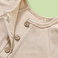 3-Pack Baby Boys Romper Set | Long Sleeve Ribbed Button Jumpsuits