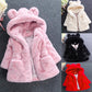 Girls Fur Coat –  Warm Autumn & Winter Jacket for Kids