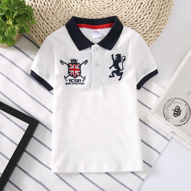 Boys Polo Shirt | Classic Kids Short-Sleeve Casual Top