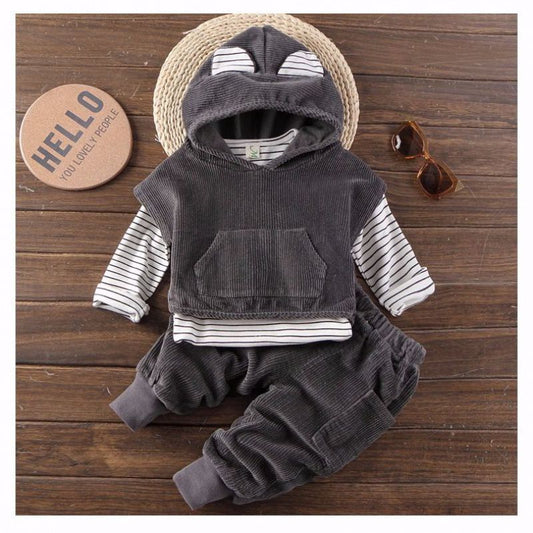 Baby Boy Fashion Suit – Warm & Handsome Formal Outfit for Infants