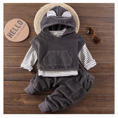 Baby Boy Fashion Suit – Warm & Handsome Formal Outfit for Infants