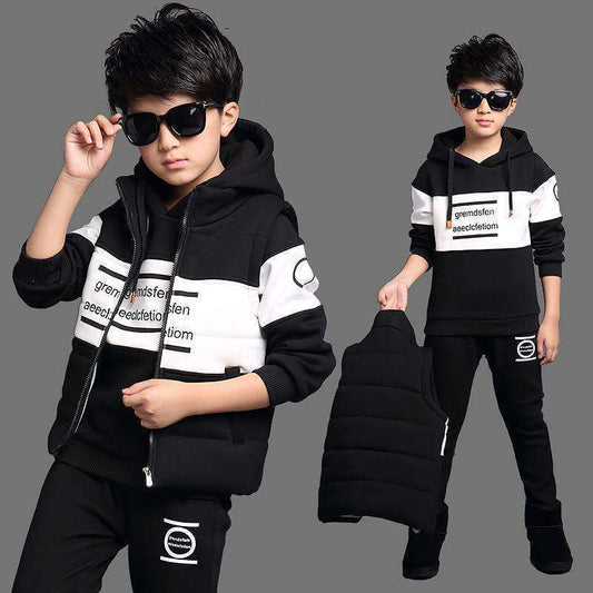 Boys Sport Suit – Casual 3PCS Clothing Set for Kids