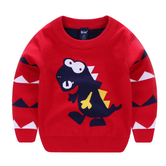 Kids Cartoon Sweater – Cute Graphic Pullover for Children