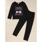 Kid's Grandma and Granddaughter Outfit – Letter & Heart Print Long Sleeve Top and Pants Set (2-Piece Loungewear)
