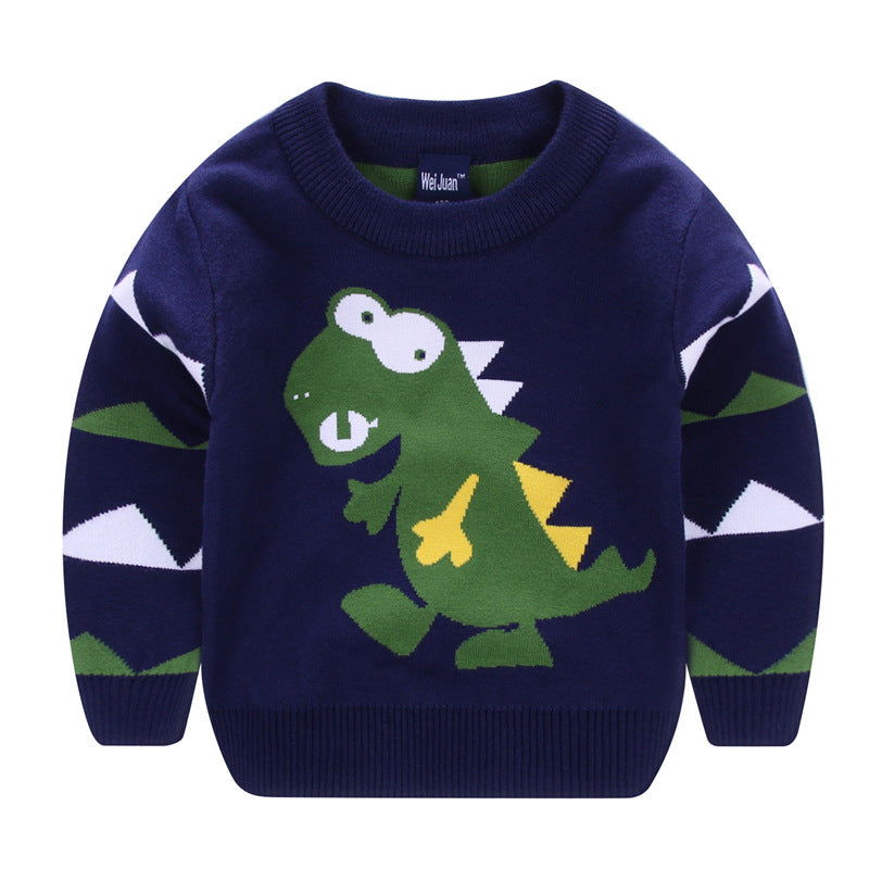 Kids Cartoon Sweater – Cute Graphic Pullover for Children