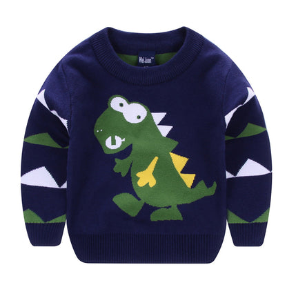 Kids Cartoon Sweater – Cute Graphic Pullover for Children