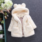 Girls Fur Coat –  Warm Autumn & Winter Jacket for Kids