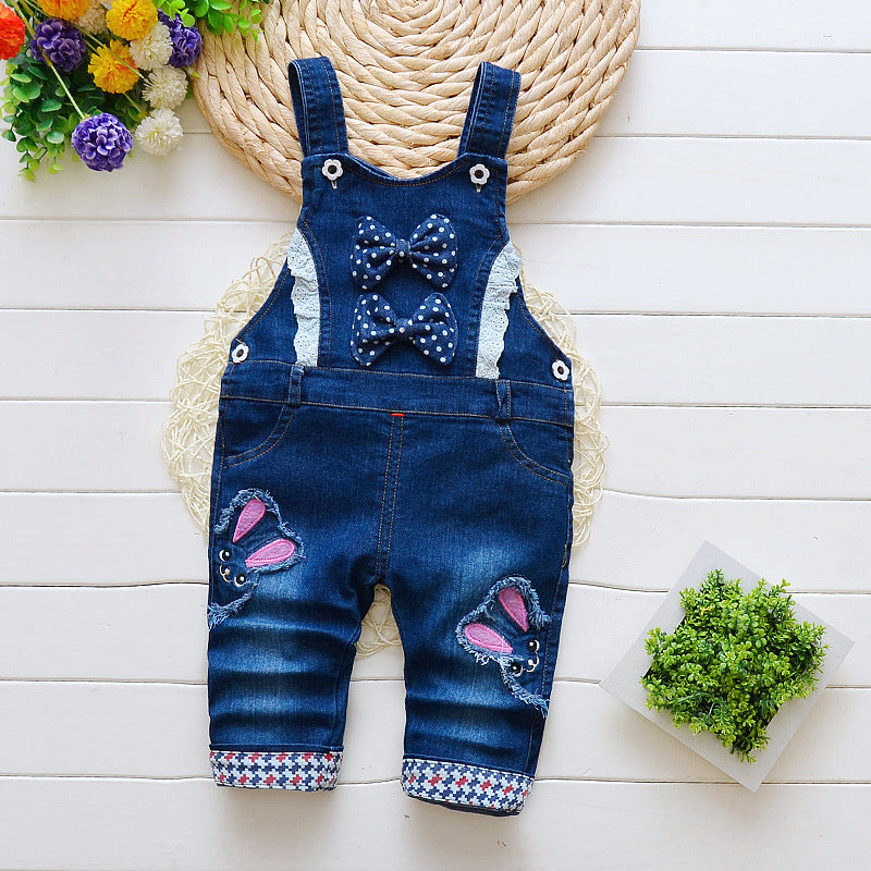 Kids Bib Jeans – Stylish Denim Overalls for Children’s Clothing