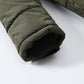 Boys Large Fur Collar Padded Warm Cotton Jacket – Winter Coat