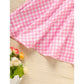 Baby Toddler Girl Short Sleeve Heart Print Dress – Doll Collar with Headband