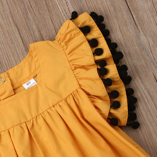 Newborn Baby Girl Sleeveless Dress – Soft Summer Outfit for Infants & Toddlers