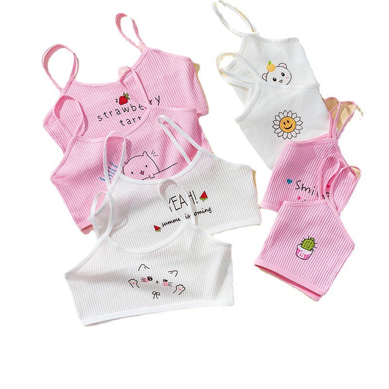 Comfortable Bra Tube Top for Junior High Girls – Soft & Breathable"