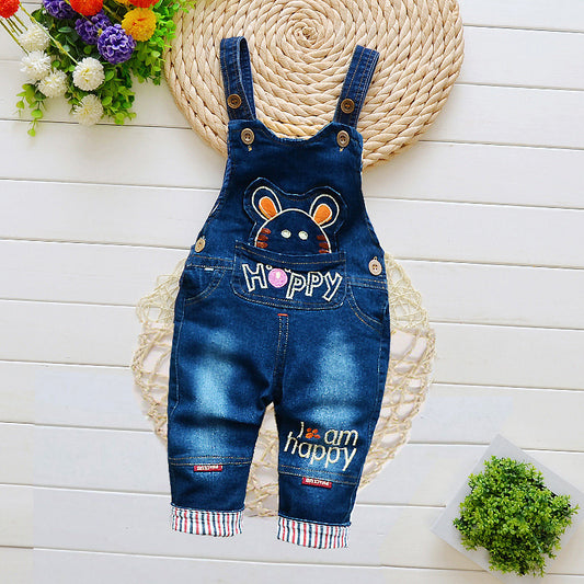 Kids Bib Jeans – Stylish Denim Overalls for Children’s Clothing
