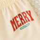 Baby Girls 2PCS Christmas Outfit – Merry Christmas Sweatshirt & Pants Set