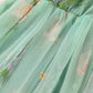 Toddler Girls Sleeveless Floral Tulle Dress – Bowknot Strap Princess Sundress
