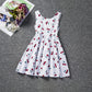Girls White Princess Dress – Long Sleeve Lace Hollow Skirt | Autumn & Winter Irregular Dress for Kids
