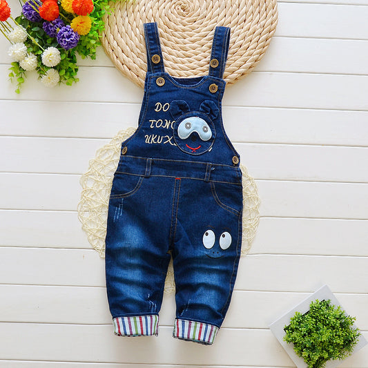 Kids Bib Jeans – Stylish Denim Overalls for Children’s Clothing