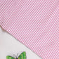 Infant Baby Girls Easter Dress – Plaid Smocked Bunny Embroidery Short Sleeve