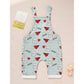 Baby Boys Girls Valentine’s Day Jumpsuit – Heart Print XOXO Coming Home Outfit