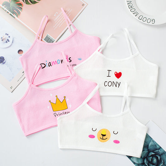 Comfortable Bra Tube Top for Junior High Girls – Soft & Breathable"
