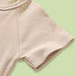 3-Pack Baby Boys Romper Set | Long Sleeve Ribbed Button Jumpsuits